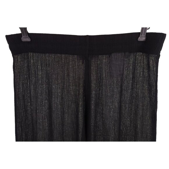 Our Legacy Reduced Straight-Leg Crinked Trousers Size 48 US 32 M Mens Black $335 - Picture 4 of 13